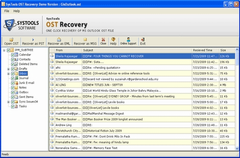 OST File Viewer 3.4